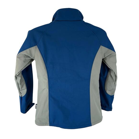 GOBI Heated Softshell Jacket Blue Size Medium Womens With Battery + Charger - Picture 2 of 10